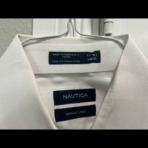 Nautica Long Sleeve Dress Shirt